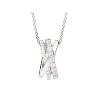 Collana Recarlo Donna Melody in Oro bianco Diamante P81FM001/033 - P81FM001/033